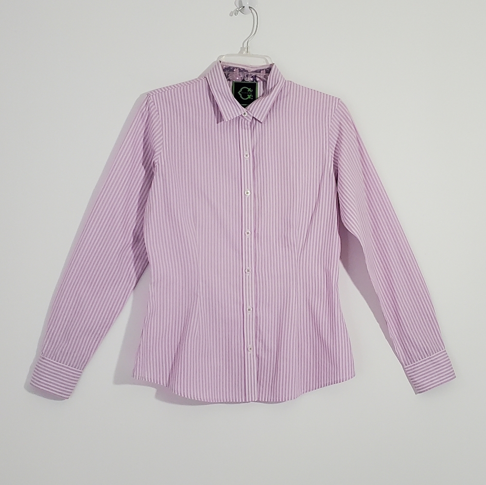 C. Wonder Stripe Button Down